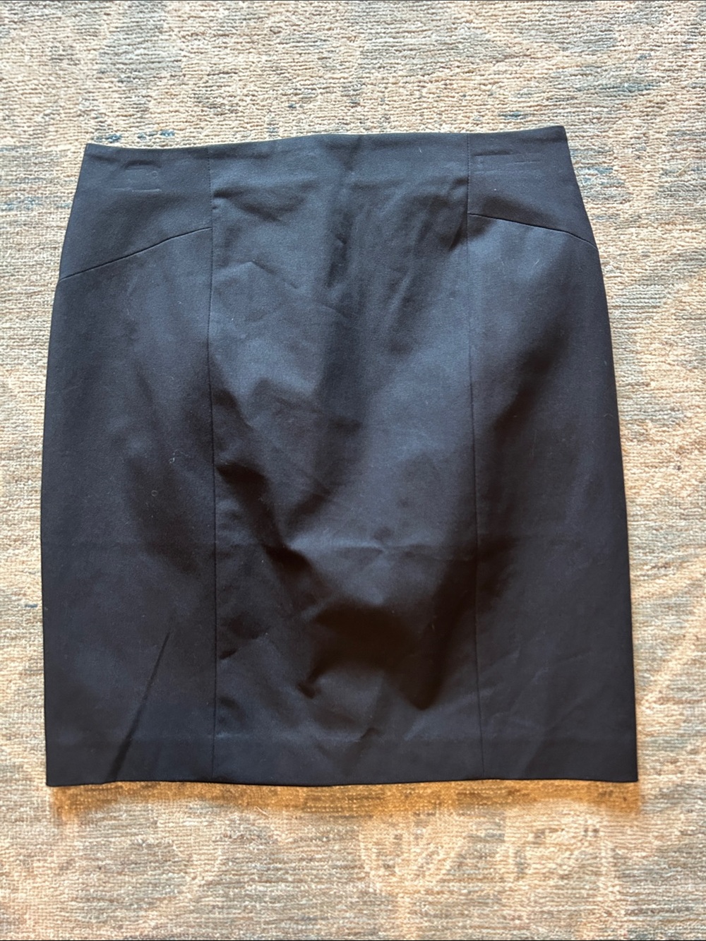 Banana Republic Black Tailored Pencil Skirt